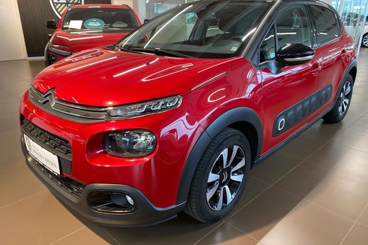 Rød Citroën C3 fra 2020
