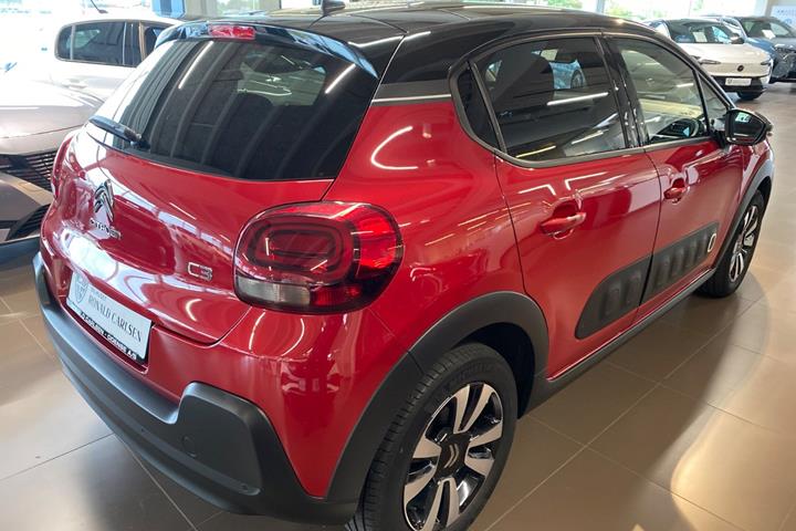Rød Citroën C3 fra 2020