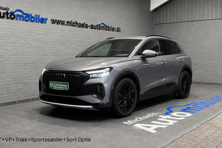 Grå Audi Q4 e-tron fra 2024