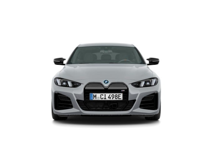 Grå BMW i4 fra 2026
