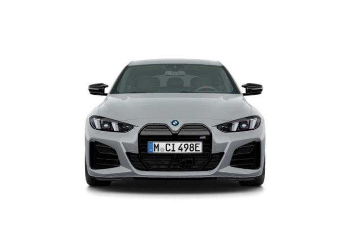 Grå BMW i4 fra 2026
