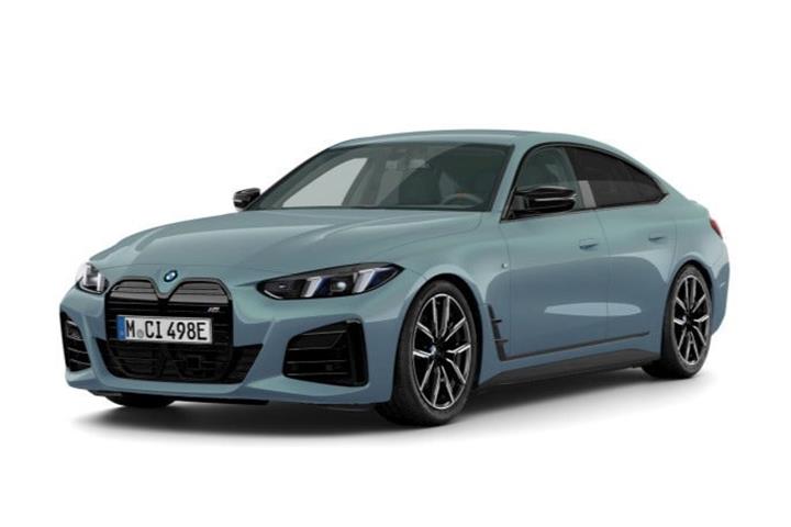 Grøn BMW i4 fra 2026