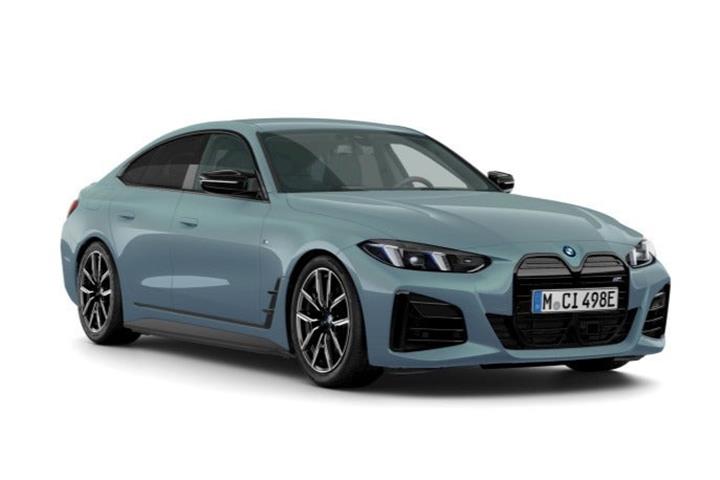 Grøn BMW i4 fra 2026