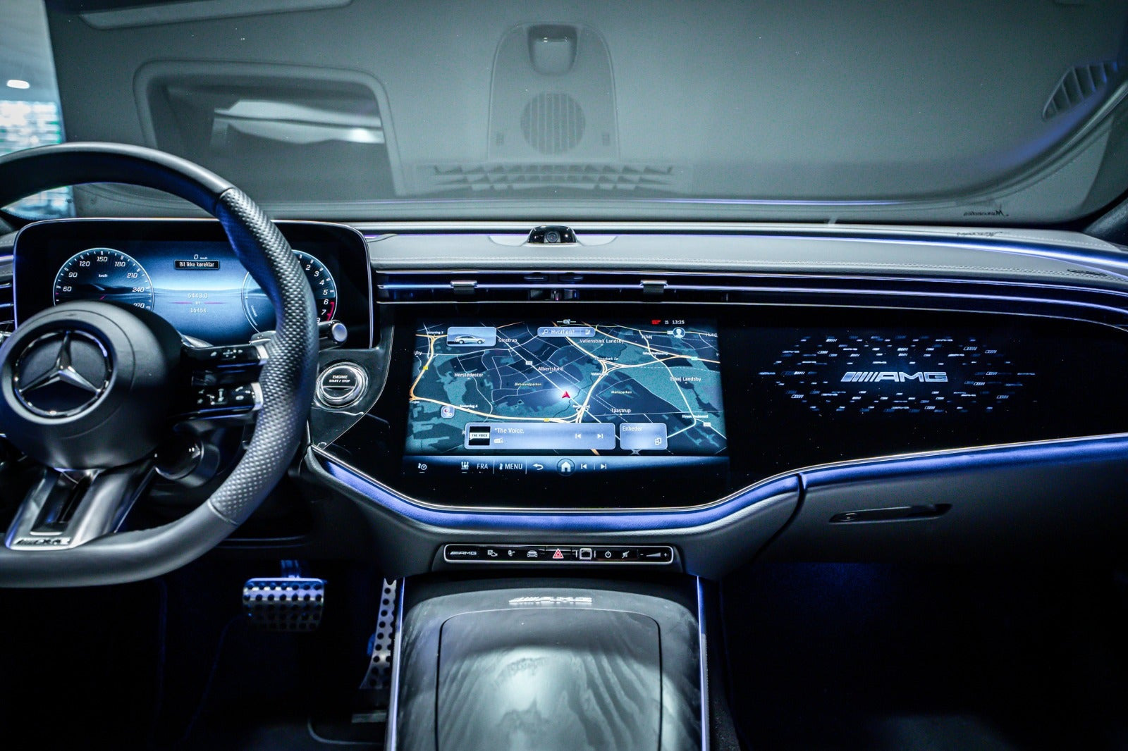 Hvid Mercedes E53 fra 2025