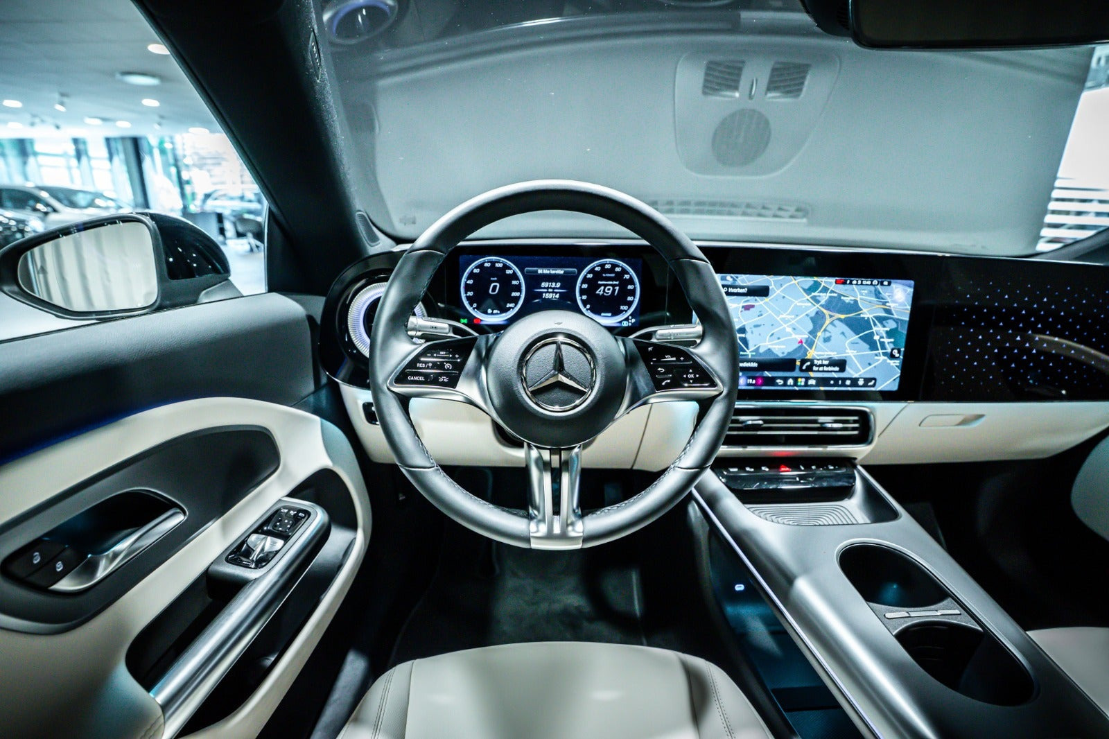 Sort Mercedes CLA250+ fra 2026
