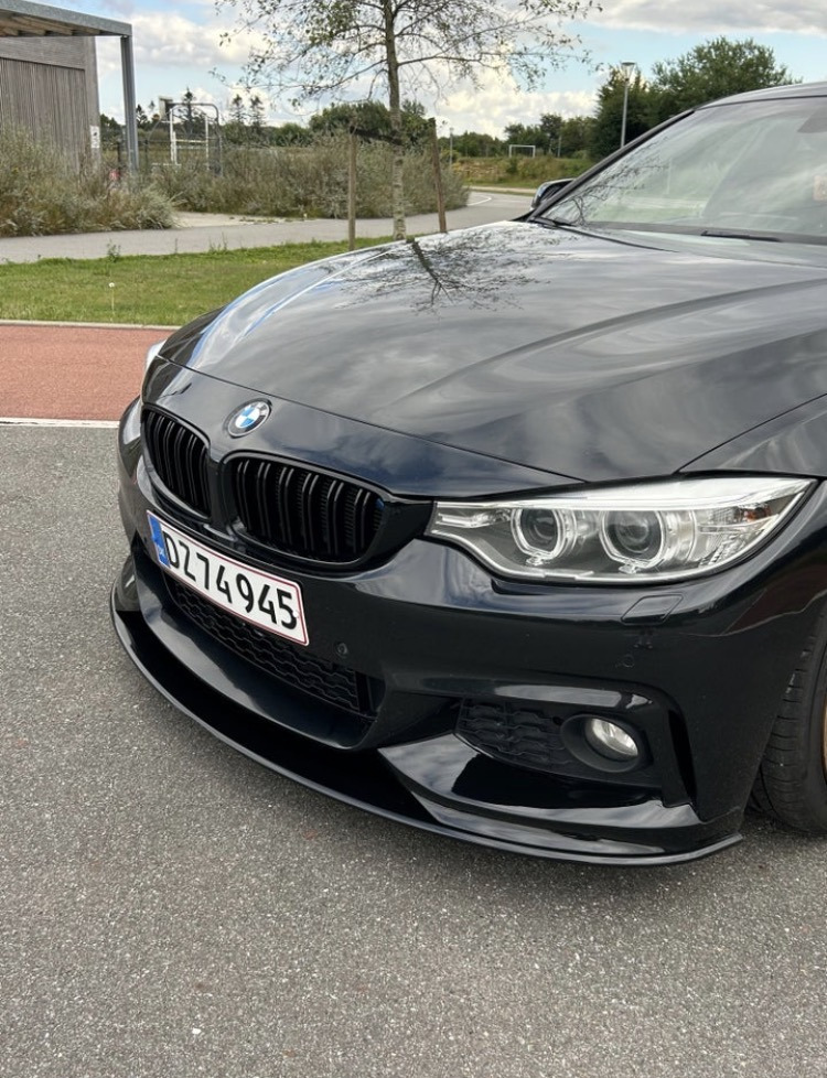 Sort BMW 4-serie fra 2016