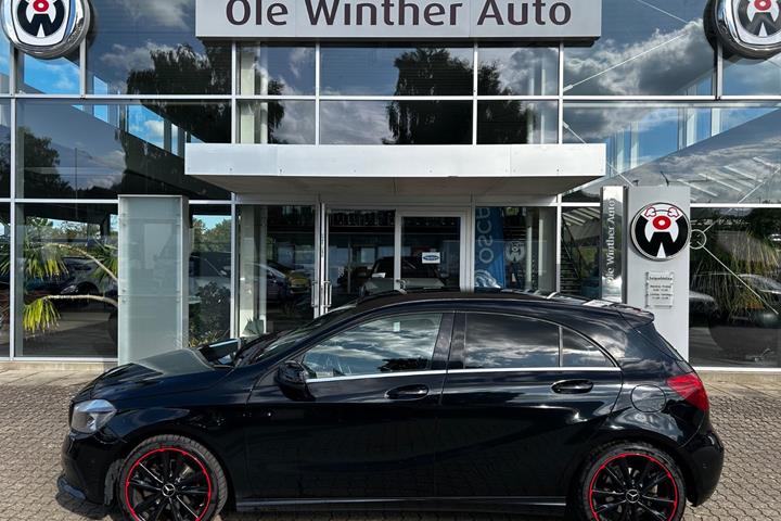 Sort Mercedes A200 d fra 2017