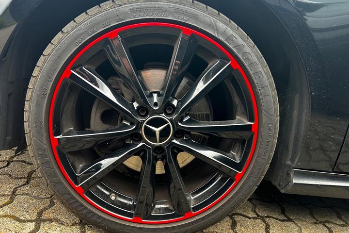 Sort Mercedes A200 d fra 2017