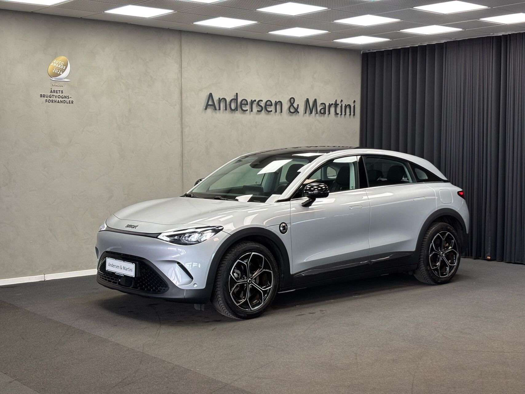 Sølv Smart #3 fra 2024 set udefra