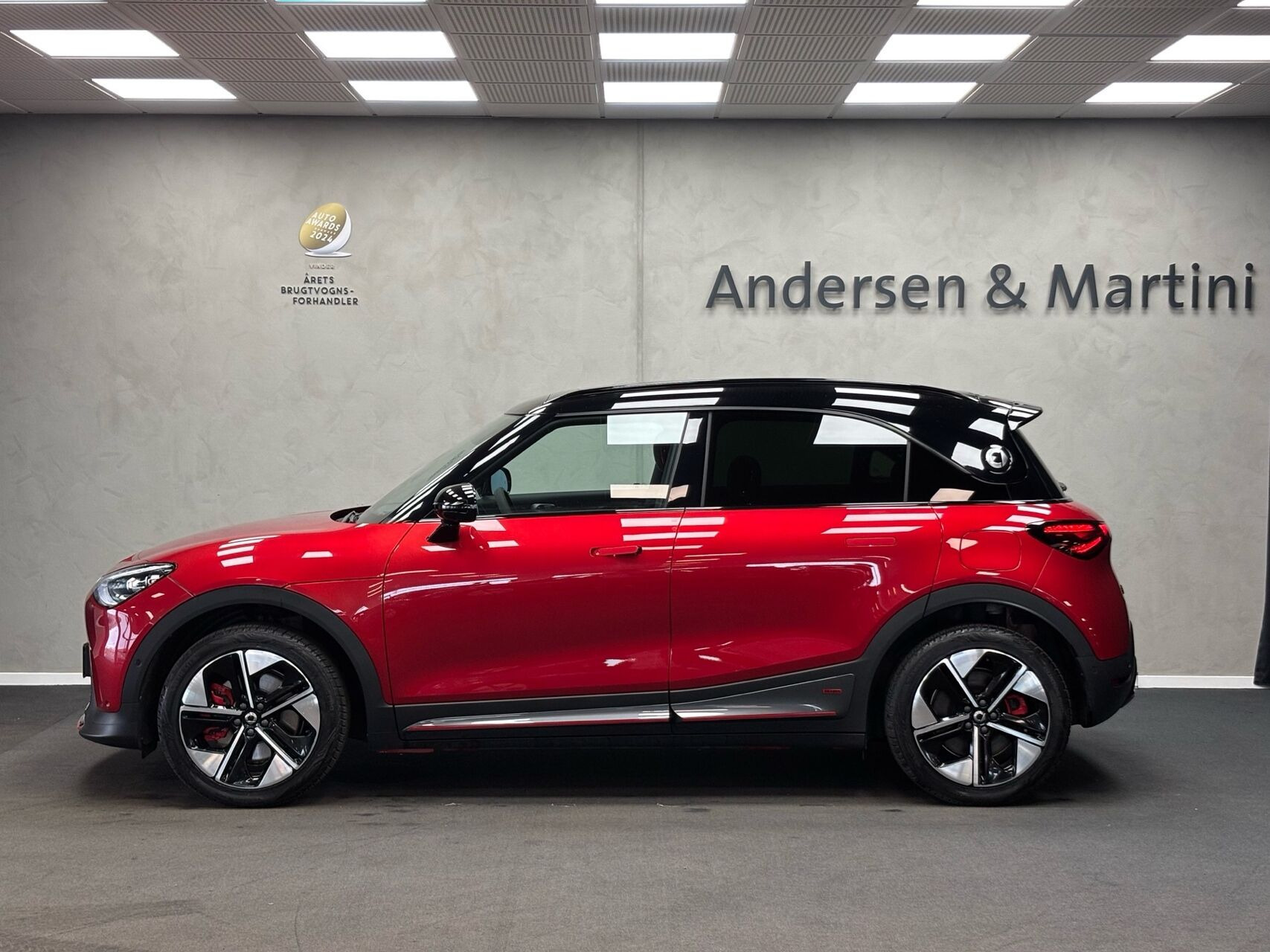 Rød Smart #1 fra 2024