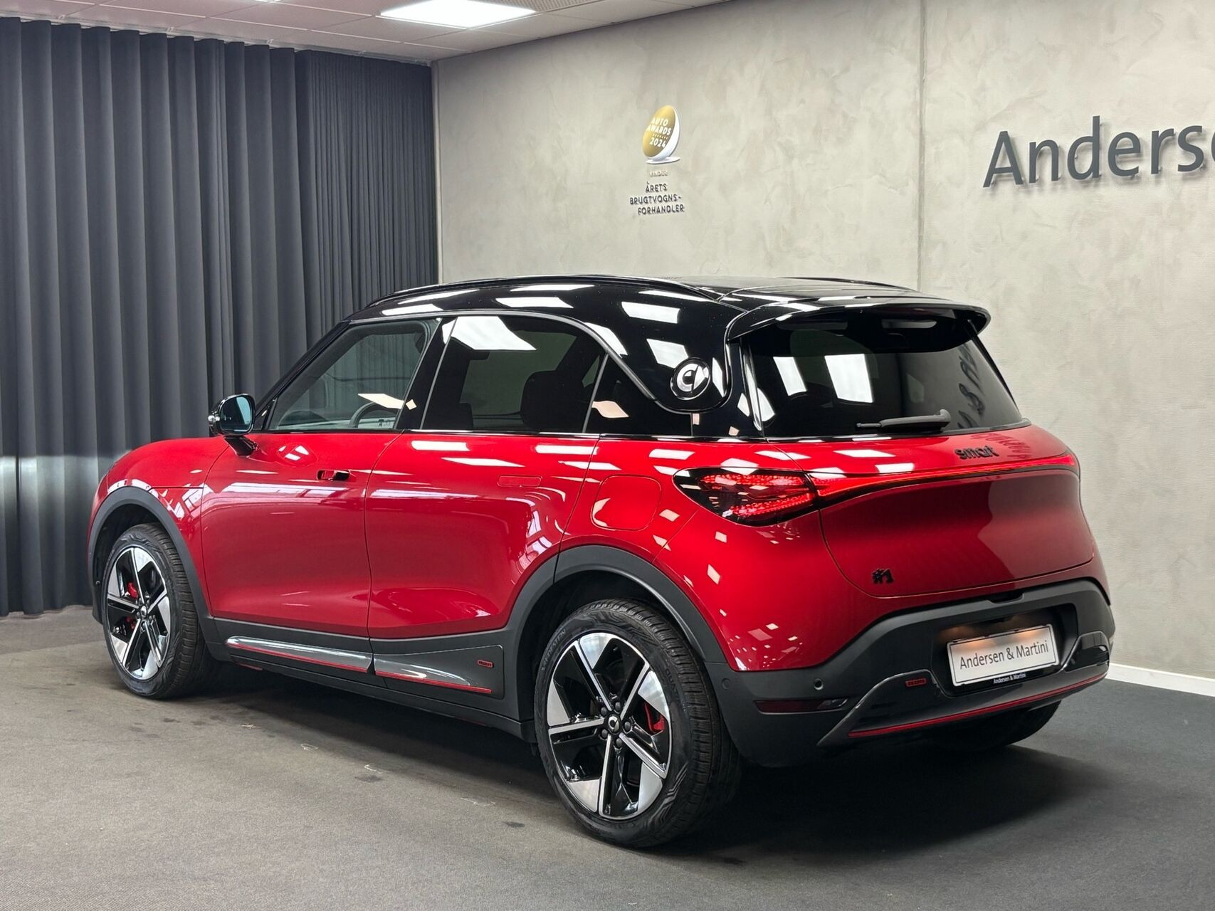 Rød Smart #1 fra 2024
