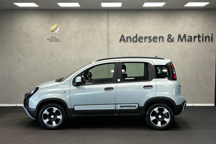 Blå Fiat Panda fra 2020