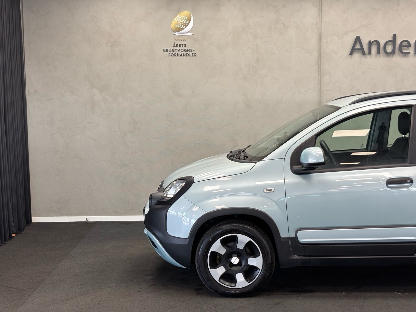Blå Fiat Panda fra 2020