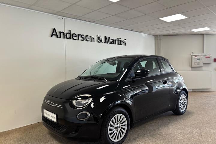 Sort Fiat 500e fra 2023