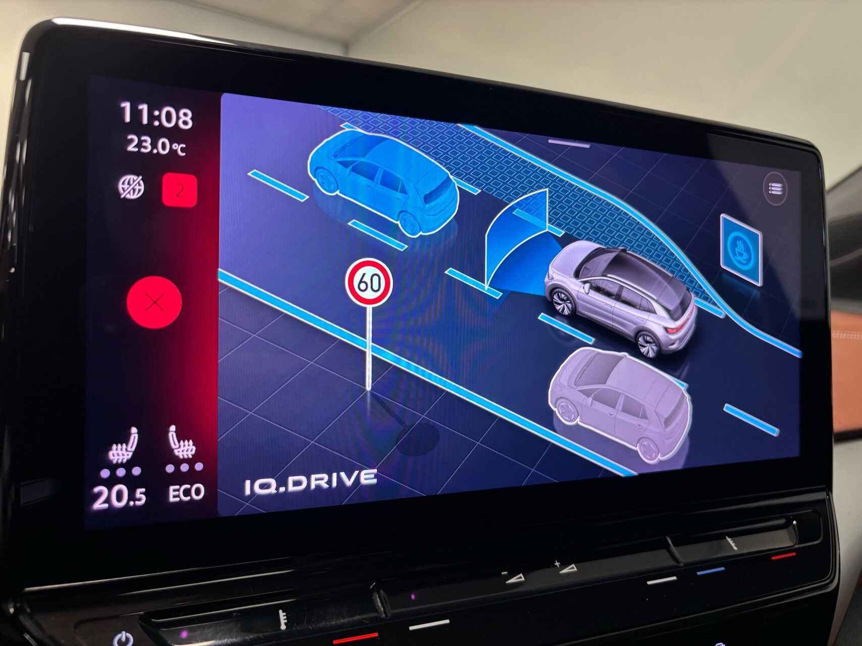 Grå VW ID.4 fra 2021