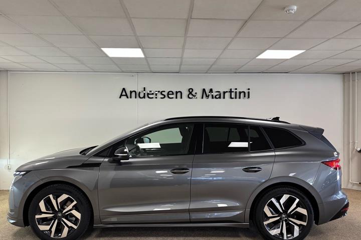 Grå Skoda Enyaq fra 2026