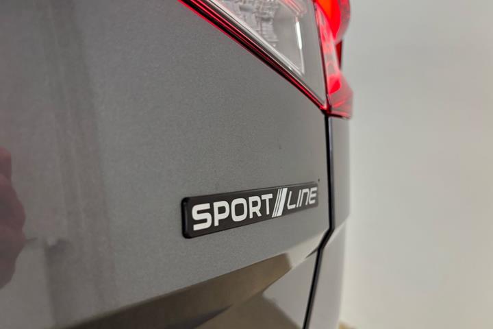 Grå Skoda Enyaq fra 2026