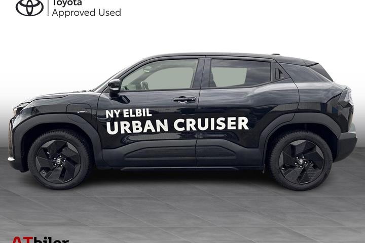 Sort Toyota Urban Cruiser fra 2026