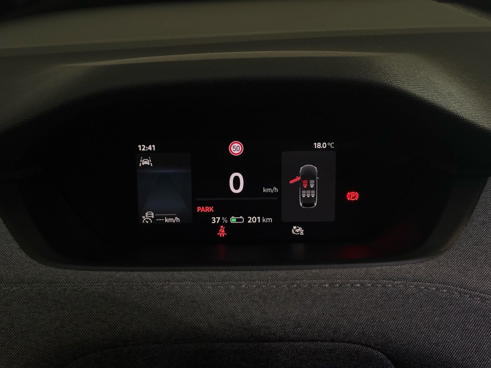 Sort Skoda Enyaq fra 2024