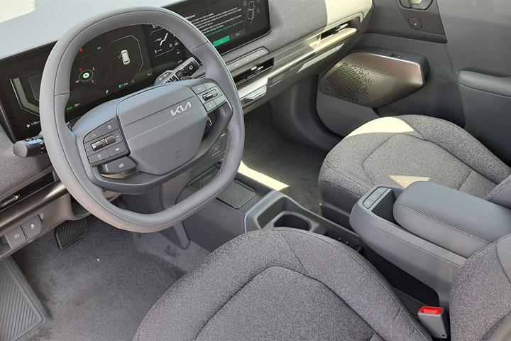 Rød Kia EV2 fra 2027