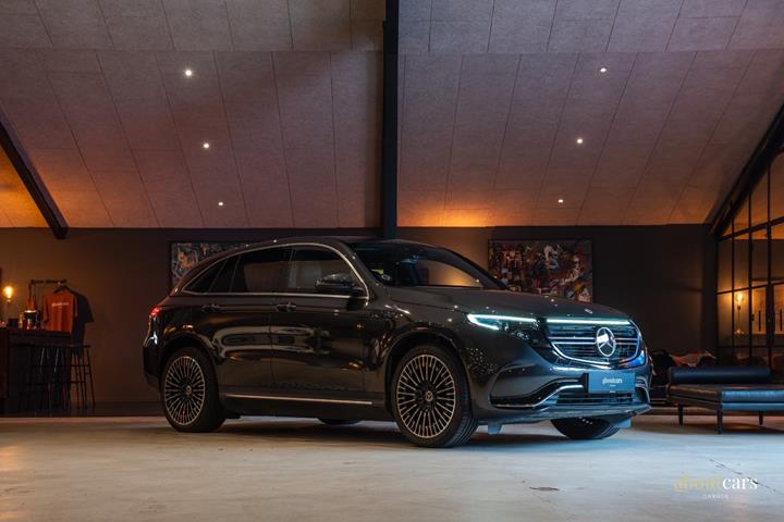 Sort Mercedes EQC400 fra 2021