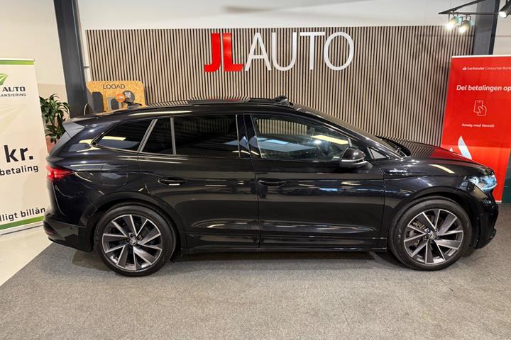 Sort Skoda Enyaq fra 2022