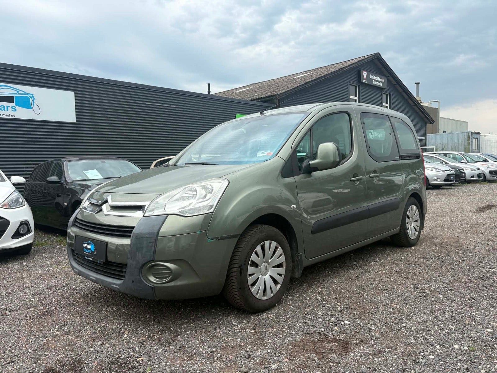 Grøn Citroën Berlingo fra 2008