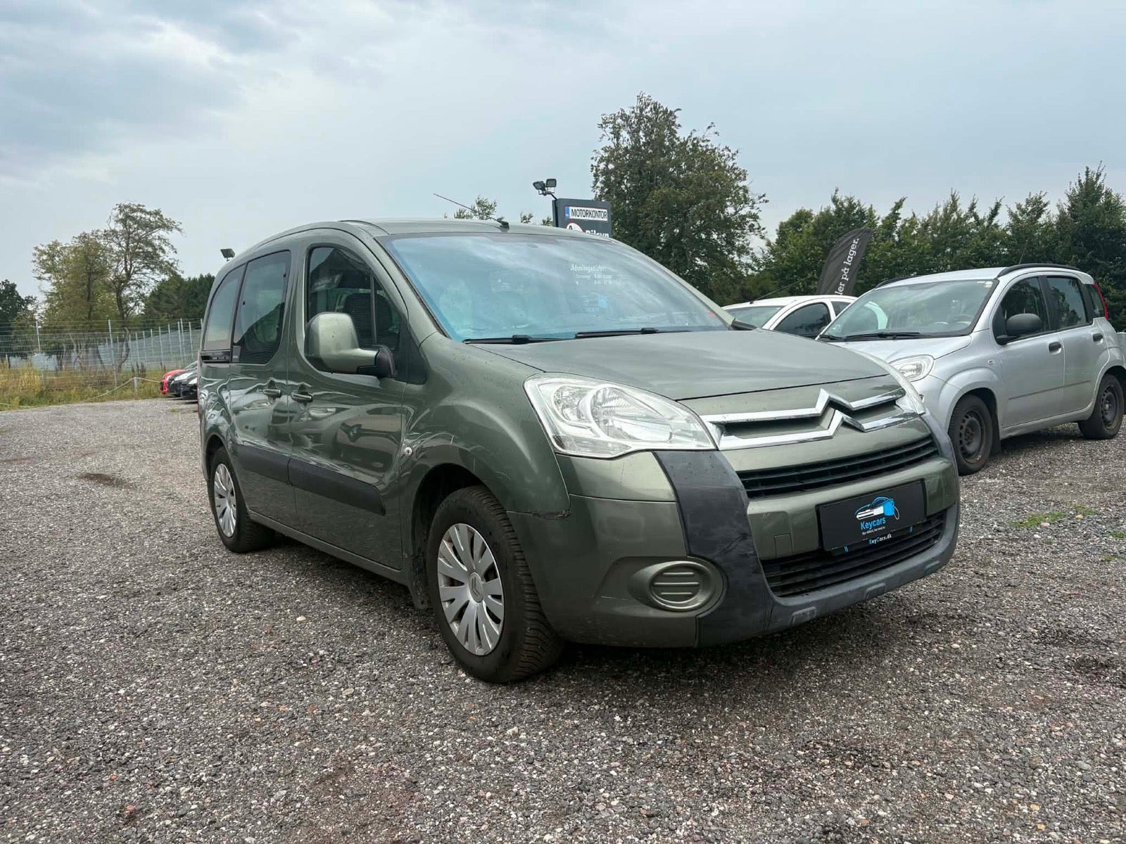 Grøn Citroën Berlingo fra 2008