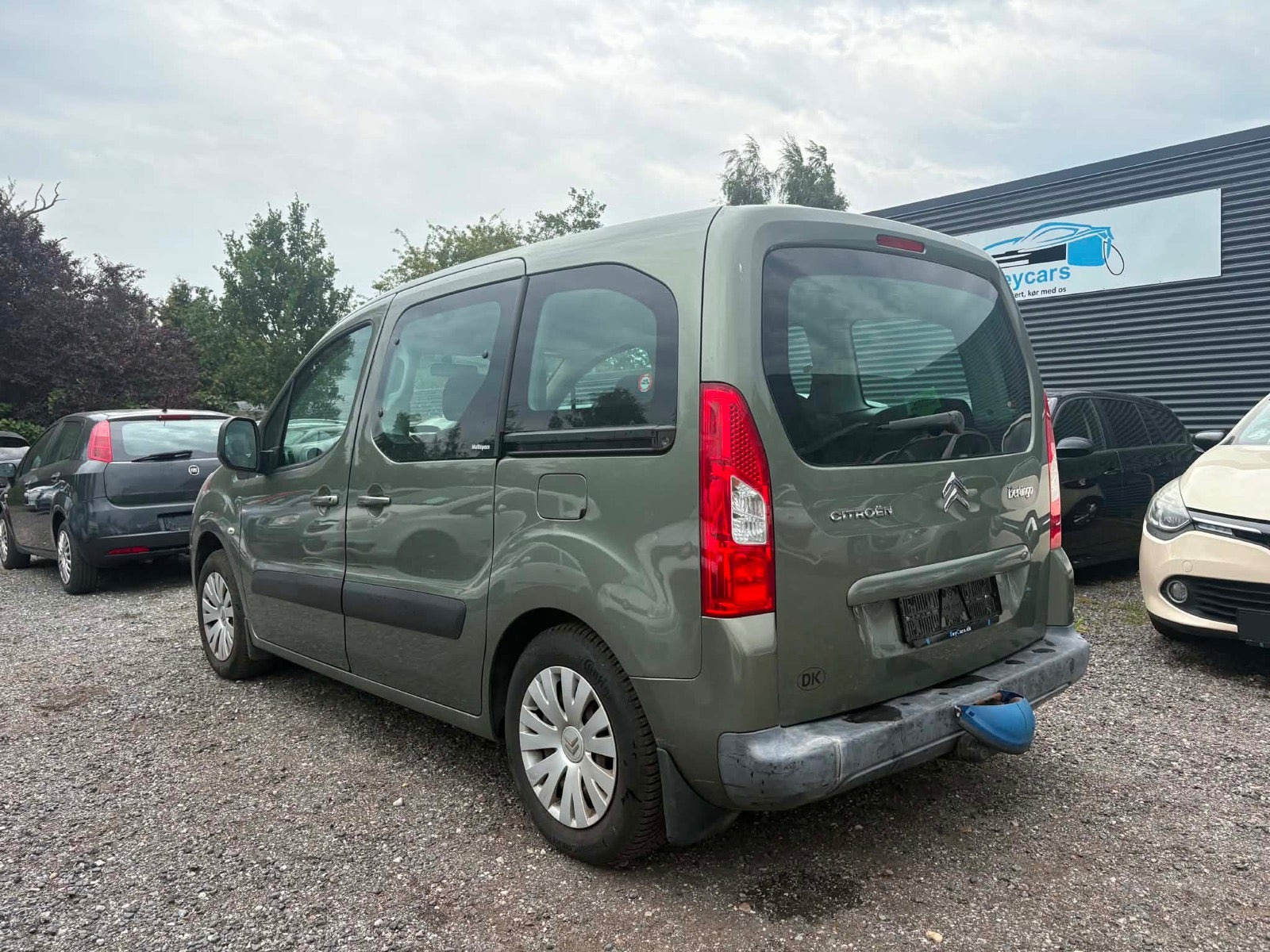 Grøn Citroën Berlingo fra 2008