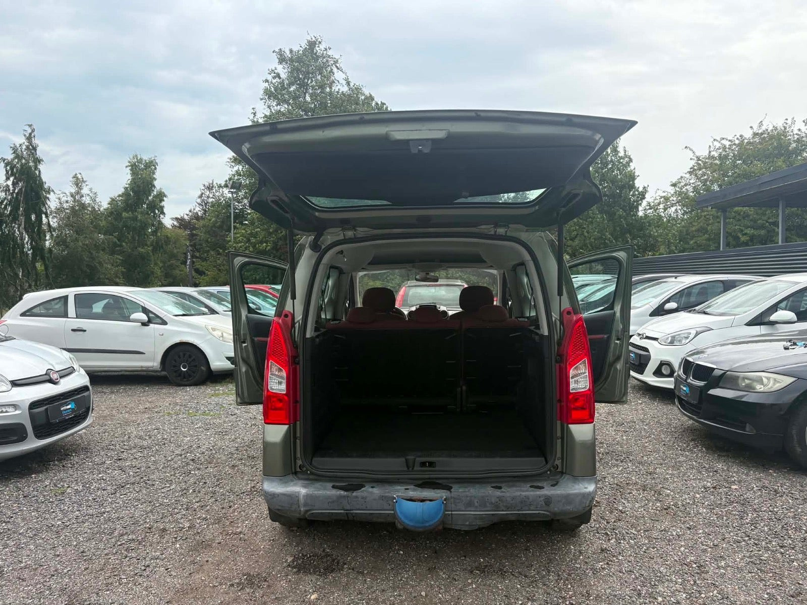 Grøn Citroën Berlingo fra 2008