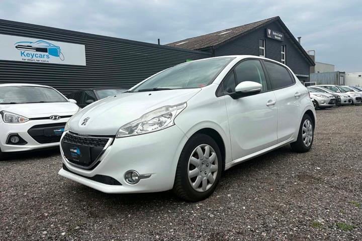 Hvid Peugeot 208 fra 2012