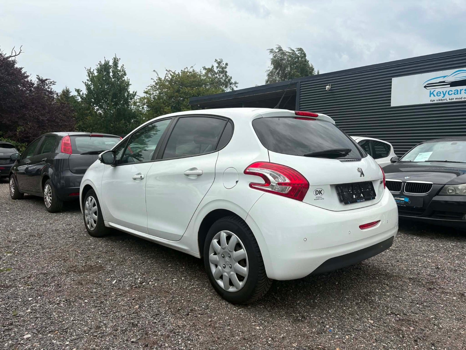 Hvid Peugeot 208 fra 2012