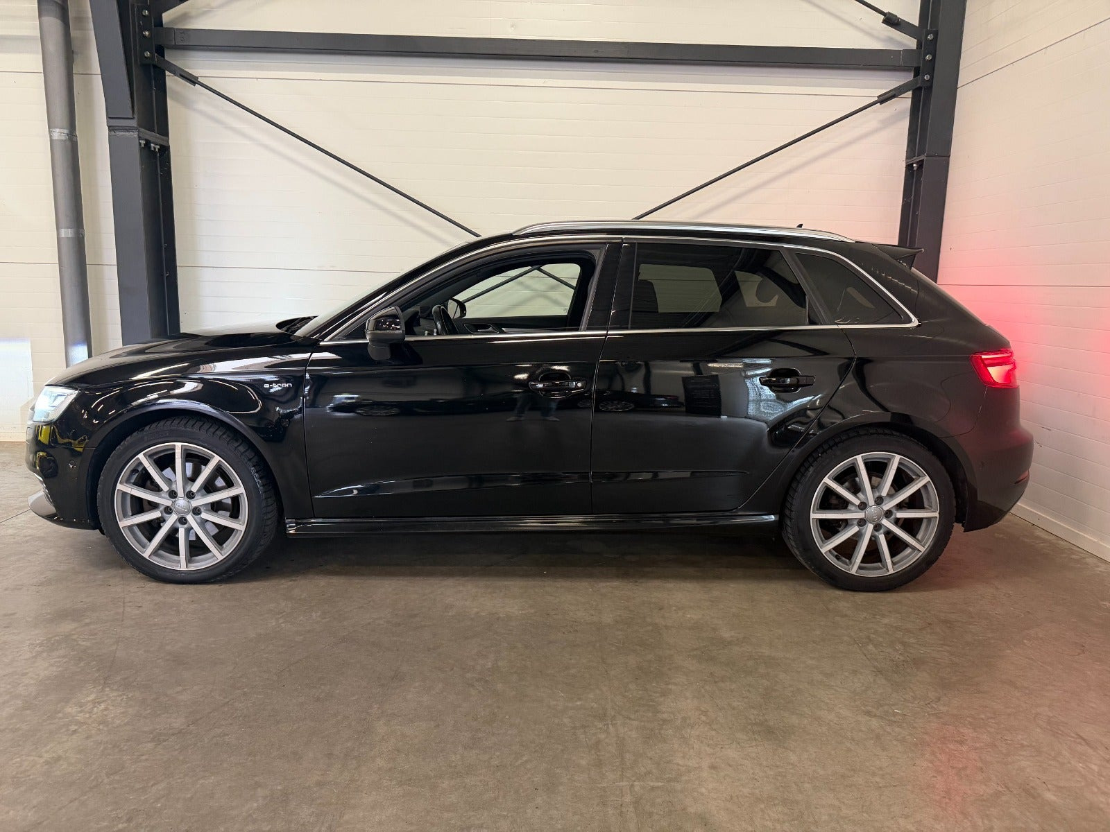 Sort Audi A3 fra 2017