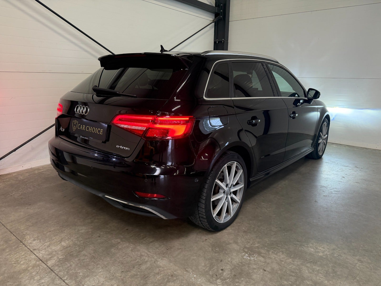 Sort Audi A3 fra 2017