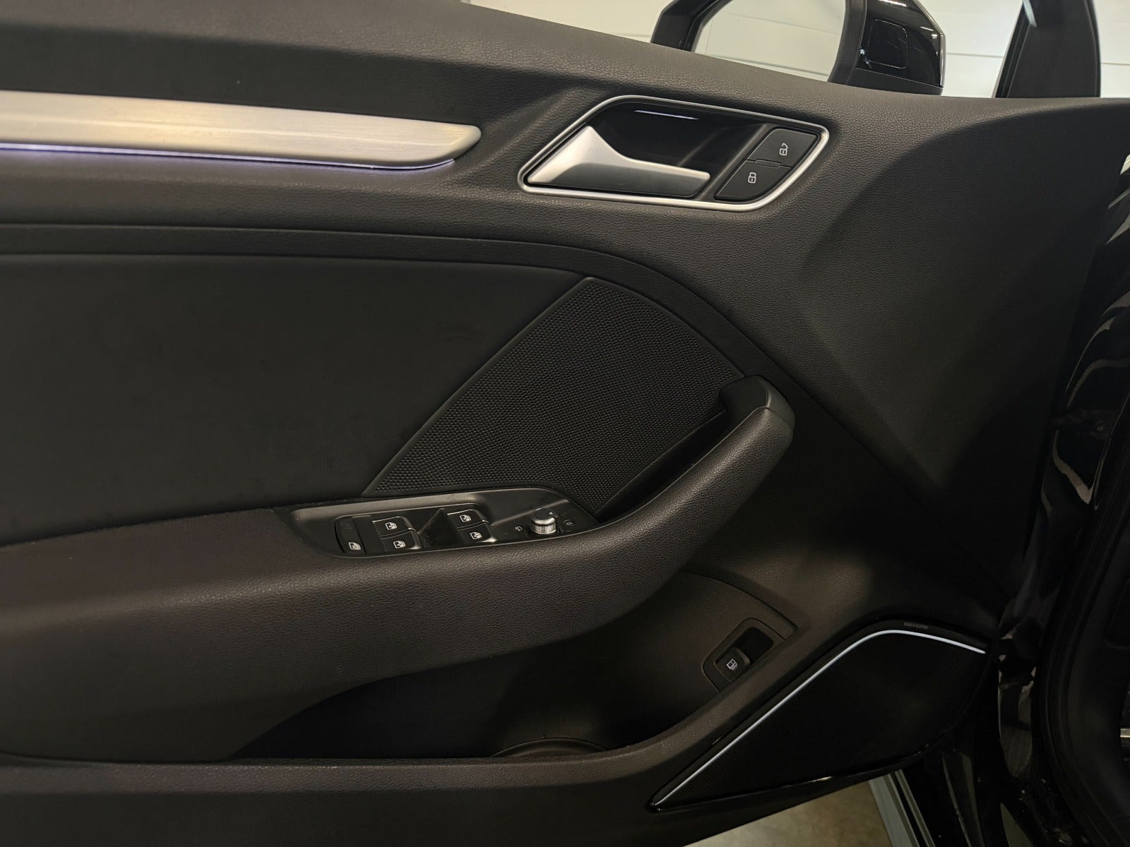 Sort Audi A3 fra 2017