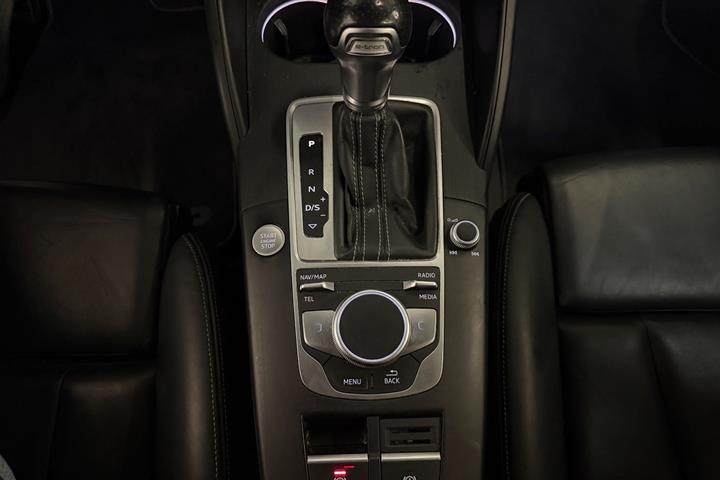 Sort Audi A3 fra 2017