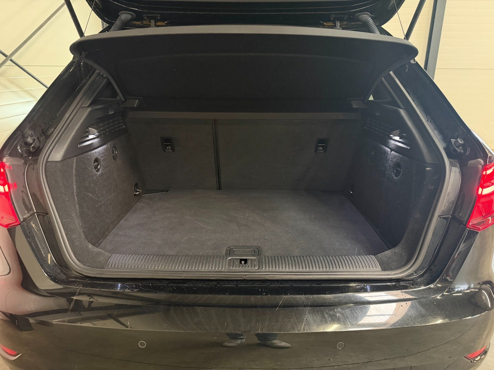 Sort Audi A3 fra 2017