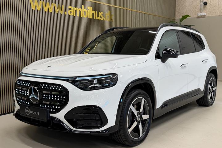 Hvid Mercedes GLB250+ fra 2026