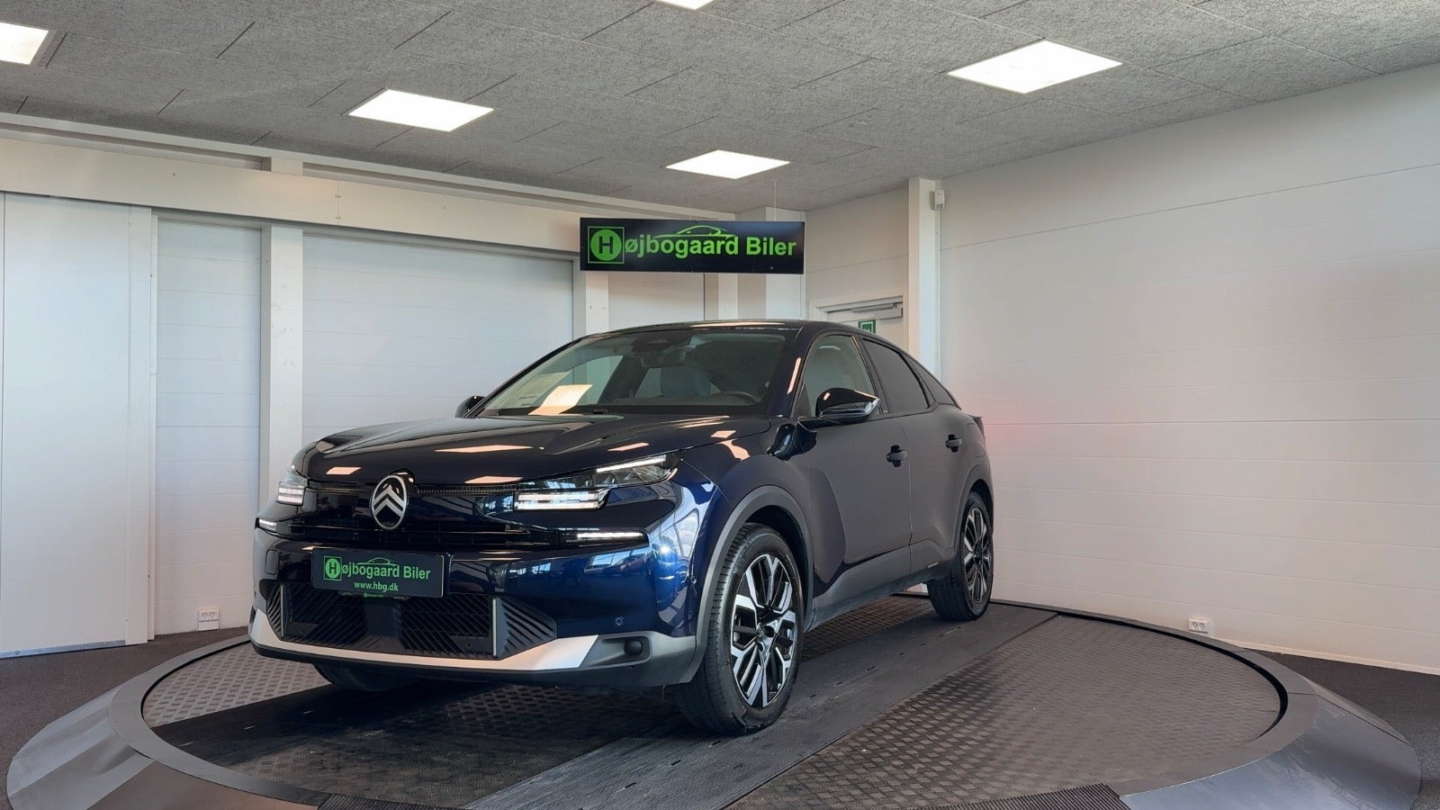 Blå Citroën ë-C4 fra 2025