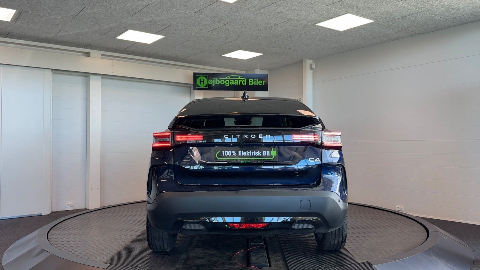 Blå Citroën ë-C4 fra 2025