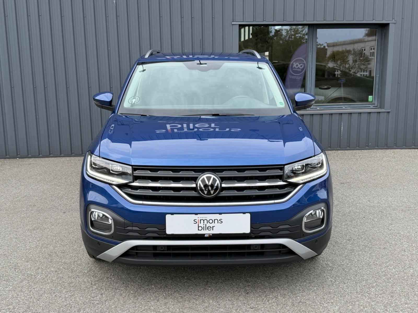 Blå VW T-Cross fra 2022