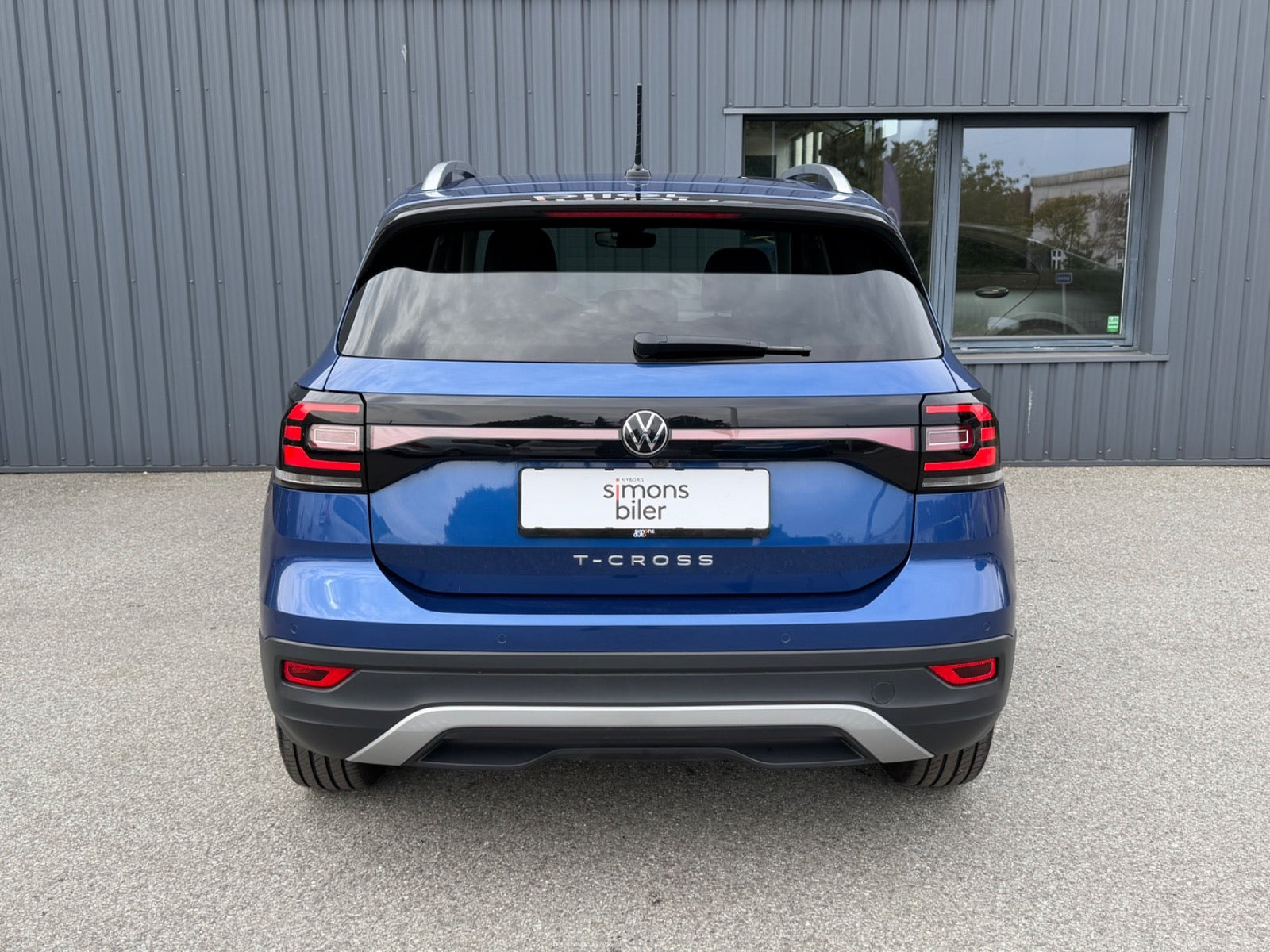 Blå VW T-Cross fra 2022