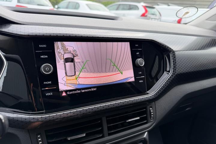 Blå VW T-Cross fra 2022