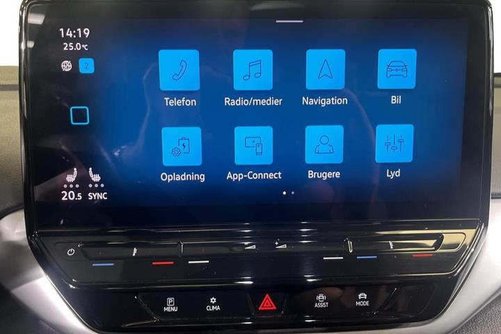 Hvid VW ID.4 fra 2022