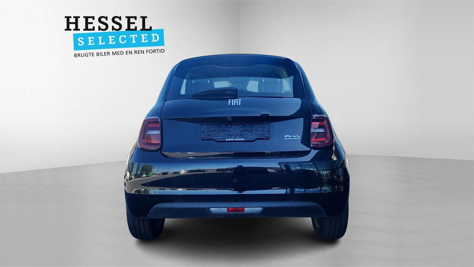 Sort Fiat 500e fra 2024