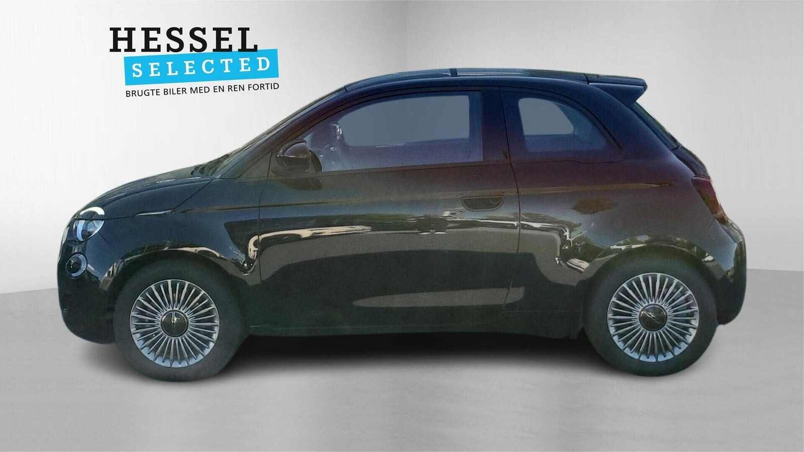 Sort Fiat 500e fra 2024