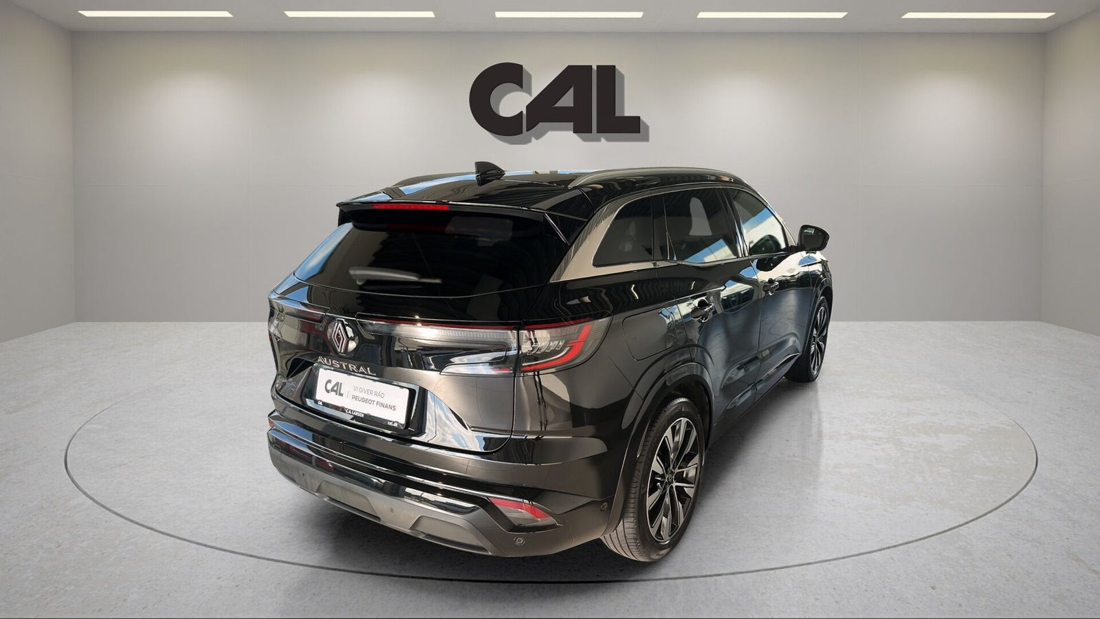 Sort Renault Austral fra 2024 set udefra