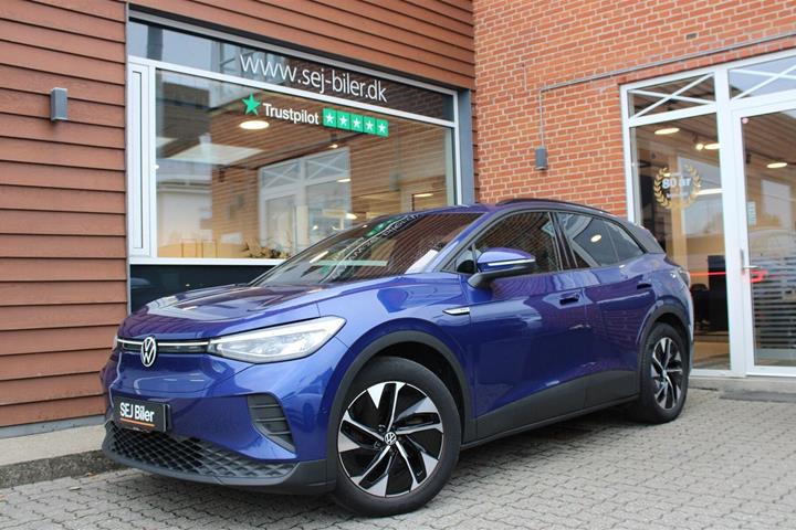 Blå VW ID.4 fra 2022