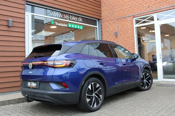 Blå VW ID.4 fra 2022