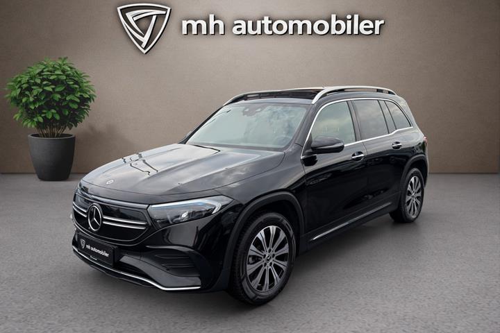 Sort Mercedes EQB250 fra 2023